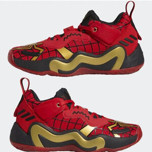 **adidas Kids' Donovan Mitchell Issue 3 Basketball Shoes size 7 **